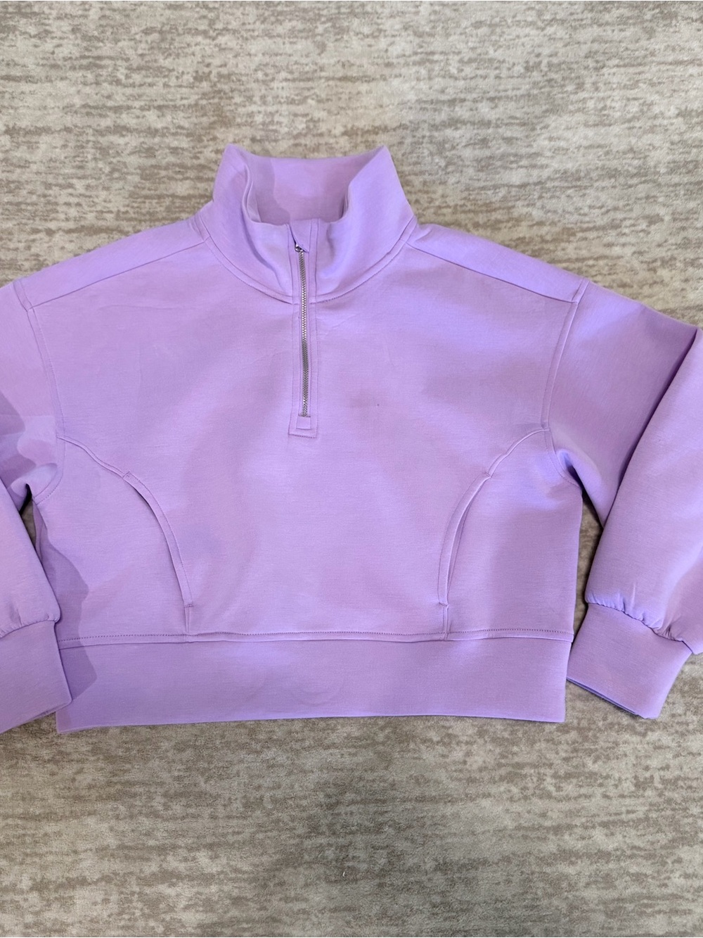 NWOT Old Navy Kids Lavender Half-Zip Sweatshirt Sweater